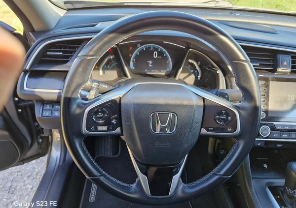 Honda Civic cena 79000 przebieg: 76700, rok produkcji 2020 z Siedlce małe 497